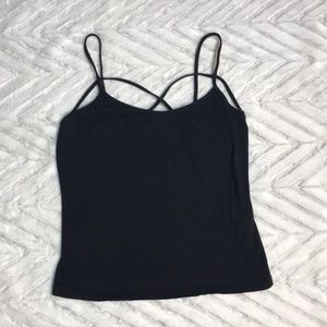 Criss cross cami